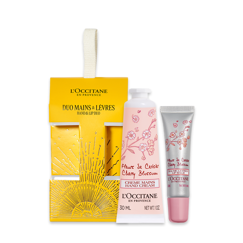 Lembrança Flor de Cerejeira: Creme de Mãos e Bálsamo Labial, , large image number 0